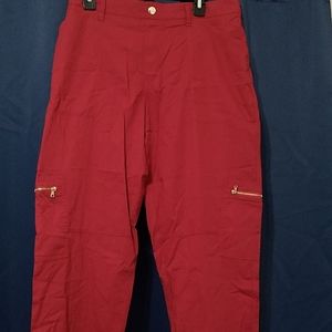 Rafaella size 14 cargo pants and chili powder.